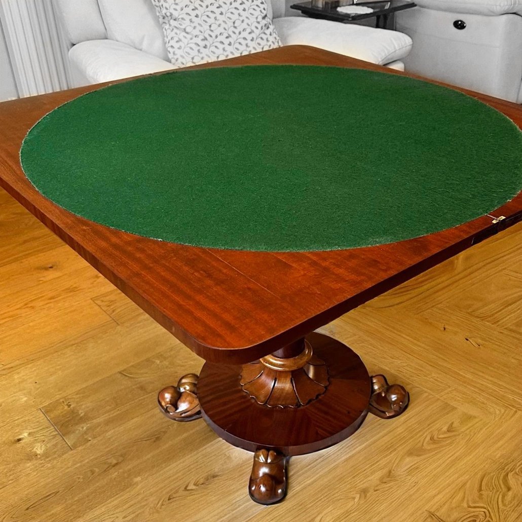 Traditional Games Table fully restored, Bookham, Surrey