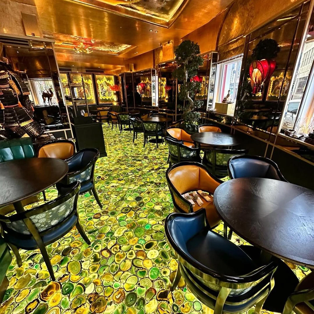 Restoration tables, joinery, furnishings, The ivy Brighton