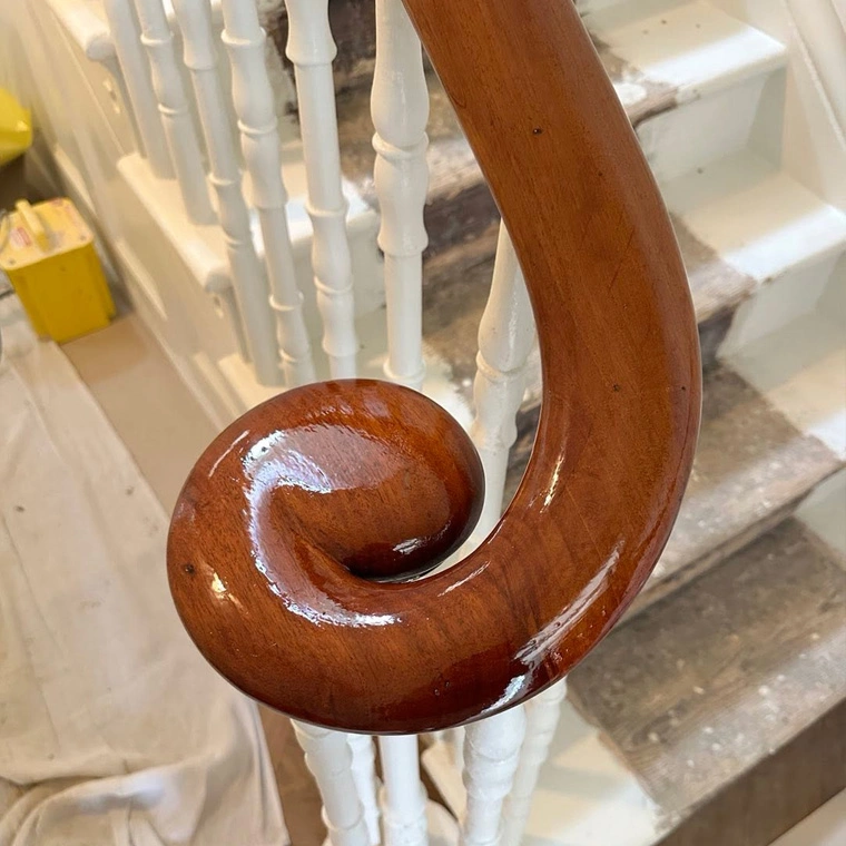 Burr Walnut Table Refinish