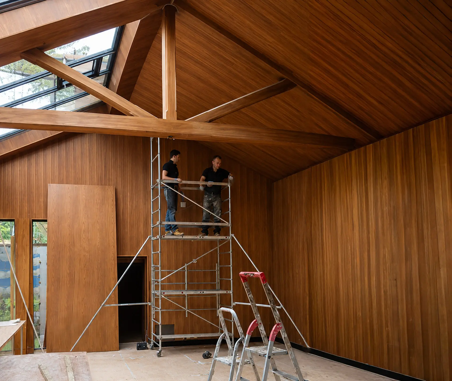 Commercial finishing and repair work for hospitality and social club interiors