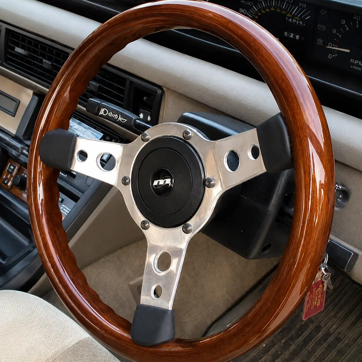 Original Mercedes car repairs to ash footwell &  exterior finish applied